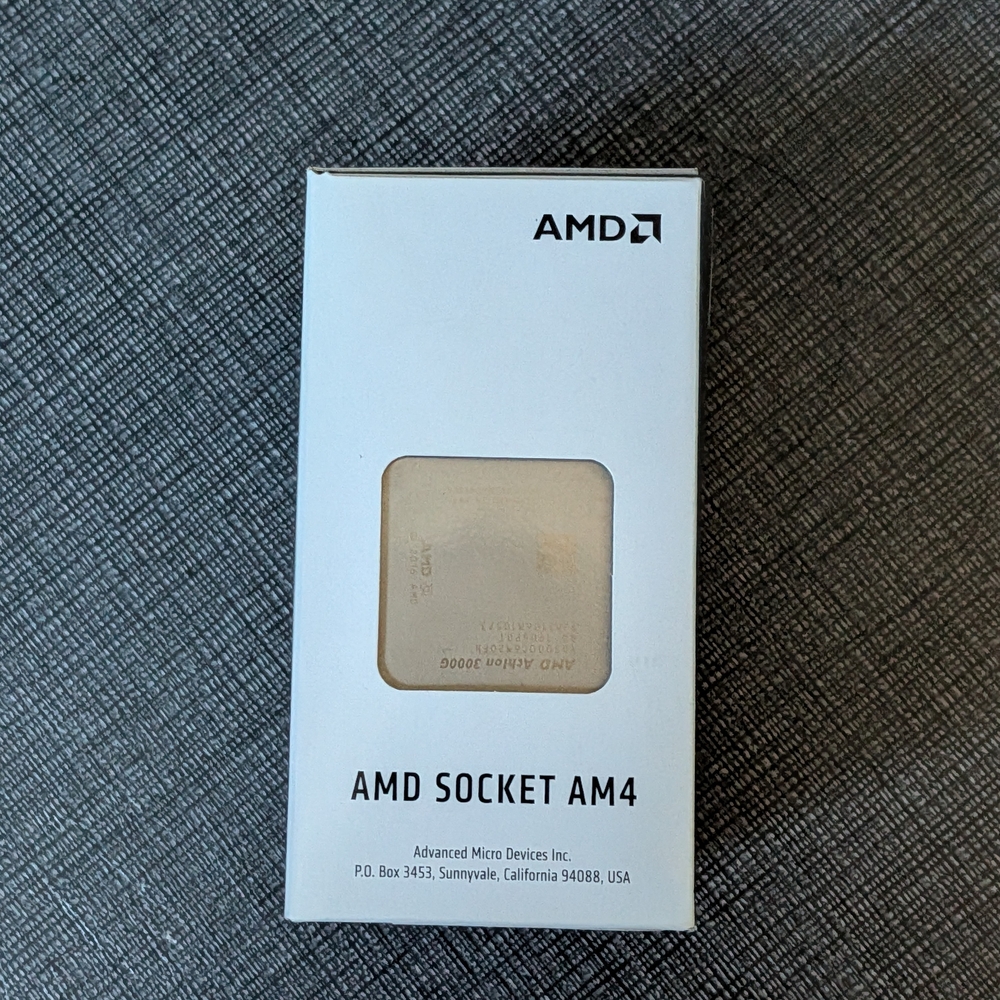 AMD Athlon 3000g Processor with Radeon Graphics - White - Picture 2 of 6